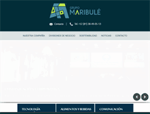 Tablet Screenshot of maribule.com